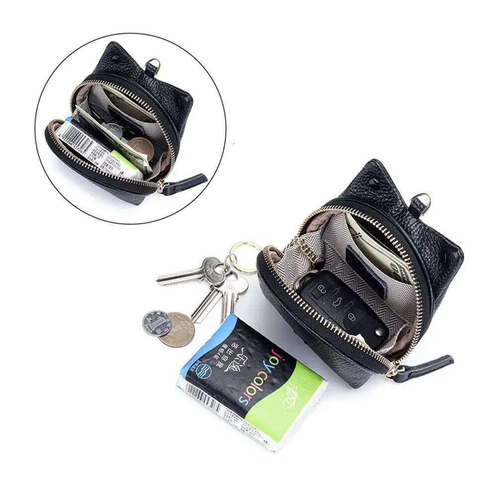 Cute Genuine Leather Purse Zipper Cartoon Frog Design Coin Wallet Multi-Functional Card Holder Women's Accessories Z260205 - view 5