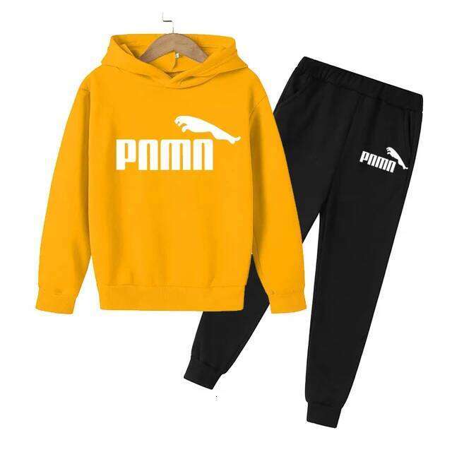 2026 Spring Autumn Tracksuit 2pcs Set Boy Girl Kid's Clothes Hoodie+Pants Suit 3-12 Years Children Holiday Gifts X260205 - view 3