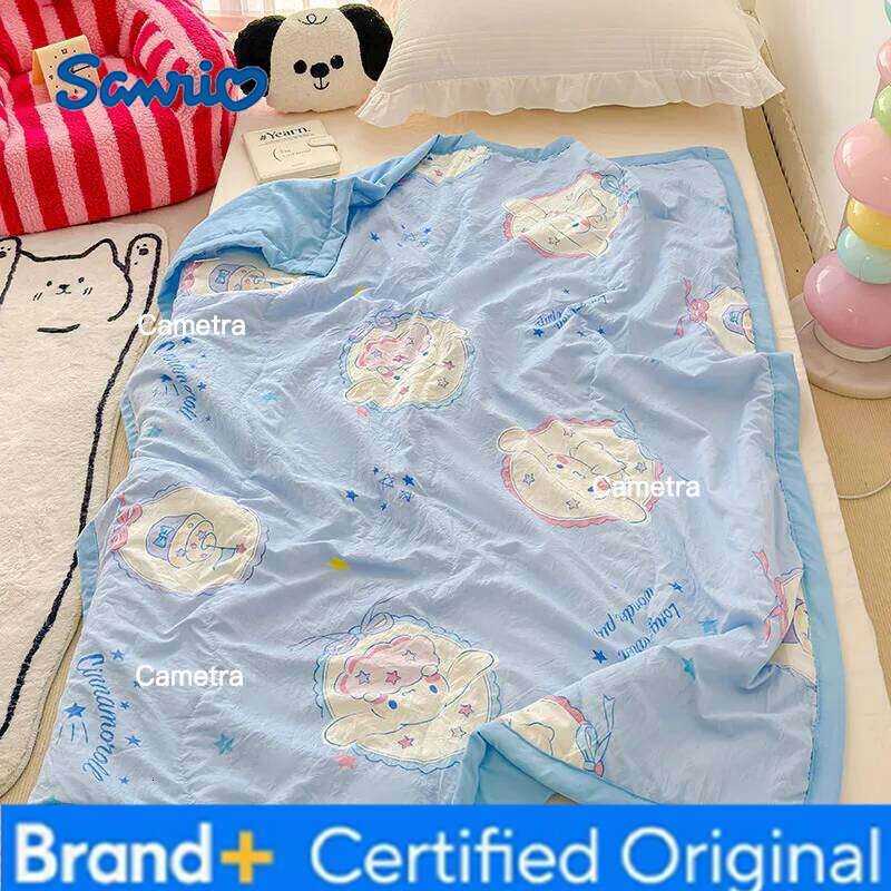 Sanrio Cartoon children's double-layer gauze summer with Yuguigou air conditioner Kulomi machine washable thin blanket H260205111