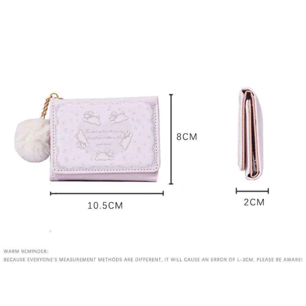 Cute PU Leather Coin Purse Cartoon Waterproof Card Wallets Gift Bag Girls Z260205