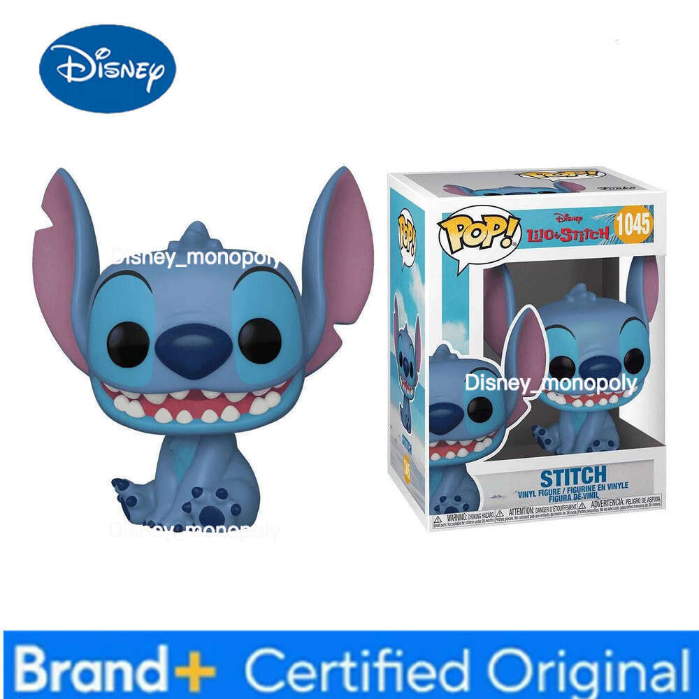 Disney Funko Pop Animation & Cartoons Jumbo Stitch Figure Ornaments Toy for Boys Gift Collectible Model H260205