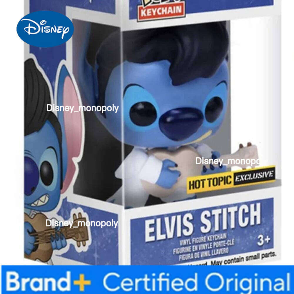 Disney Pocket Keychain Scrump Summer Stitch Figure Model Toy H2602051