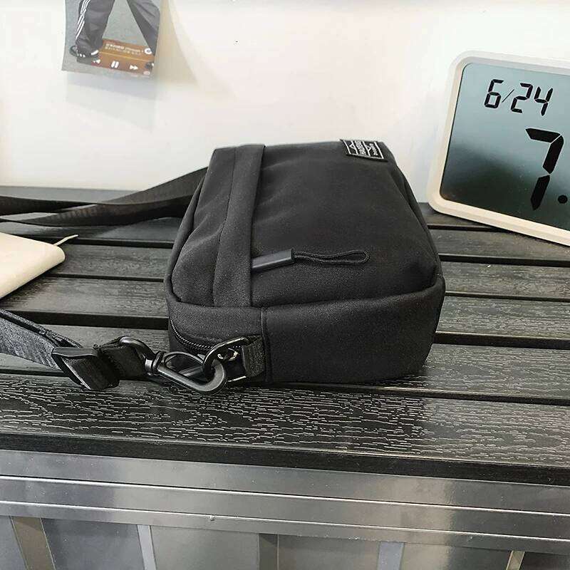 Women's Embroidered Canvas Crossbody - Multifunctional Small Purse Sport Casual Rectangle Shoulder Bag Lightweight XJ260129