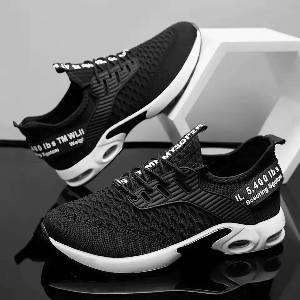 Men's Summer Tenis Masculino New Fitness Lightweight Fashion Casual Walking Shoes Bounce Cushioning Sneakers for Man