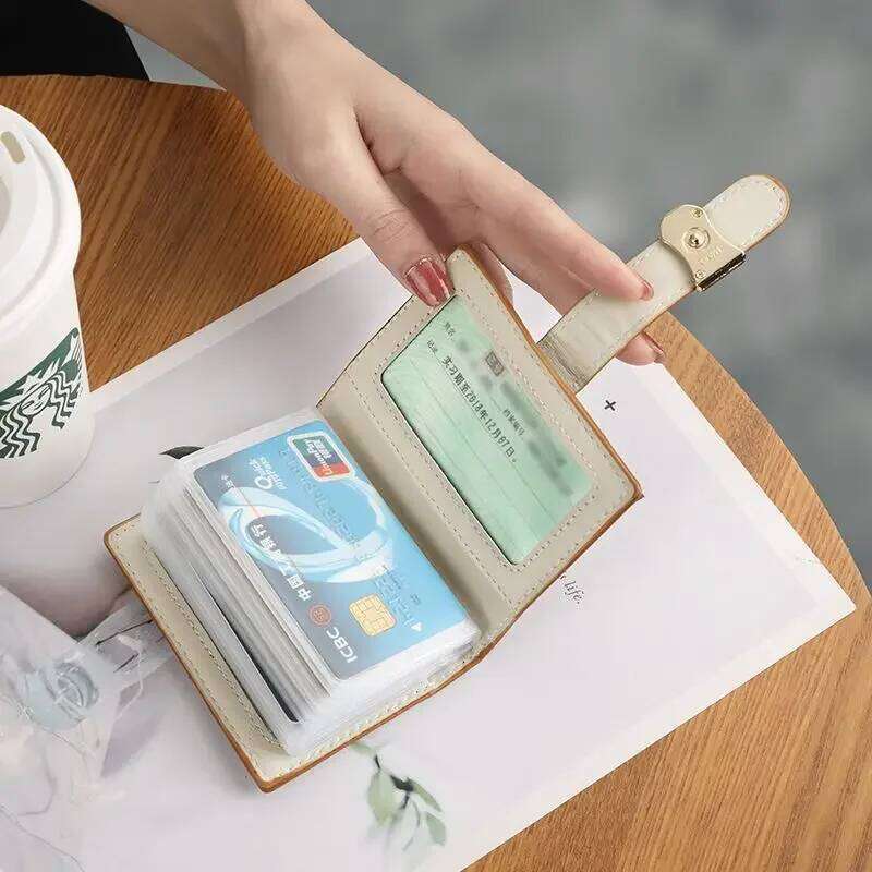Fashion Anti-theft Credit Holder Neutral Large Capacity Multifunctional Card Bags Simple Casual Short Wallets Y260206