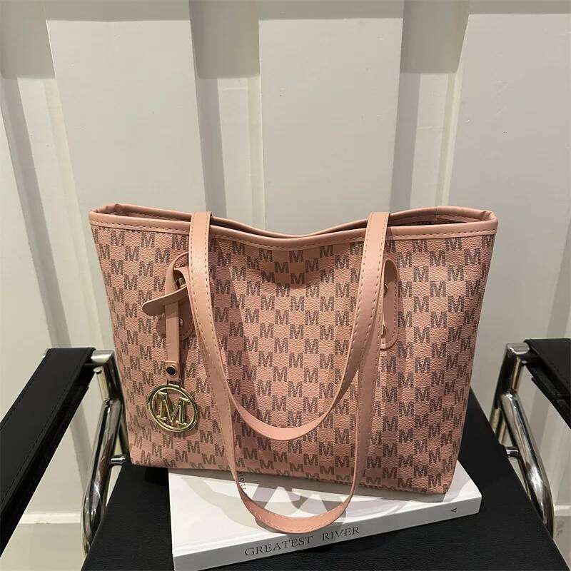 Relaxed Feel Tote Bag for Commuting, Women's 2025 Spring New Fashion Shoulder Bag, Large Capacity Handbag Y260205