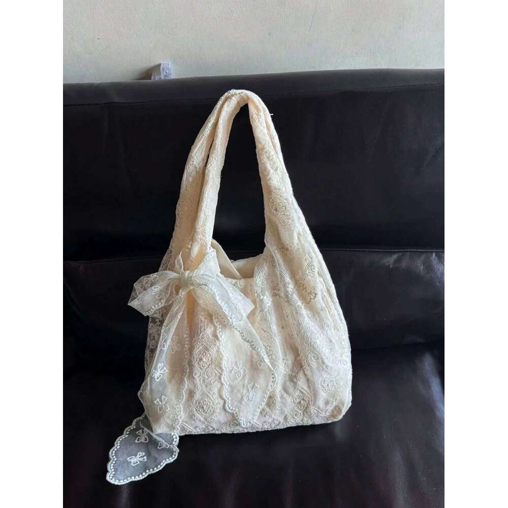 National Style Embroidered Elegant Casual Lady Tote Bag Shoulder Handbag With Large Capacity For Work Y260205