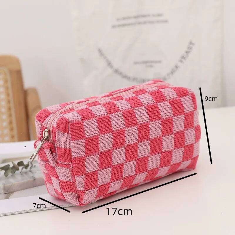 Cosmetic Portable Travel Makeup Case Cute Pencil Pouch Women Toiletry Bag for Girls Traveling Y260206