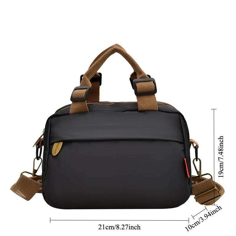 Casual DailyCrossbody for Women Lightweight Oxford Fabric Shoulder Bag with Long Strap Ladies Handbag High Quality Gift Idea XJ260129