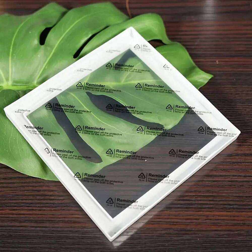 White Plastic Square Picture Self Mounting for Diamond Painting Cross Stitch Photo Frame S260205