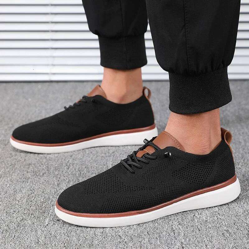 Men's Lightweight Knitted Comfortable All Day Long Have Excellent Fit Walking Suitable for Daily Wear Hiking Shoes