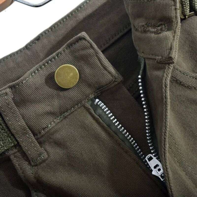 Cargo Denim Shorts Women High Waist Big Pockets Safari Style Feminino Stylish College American Retro Streetwear Youthful C260206