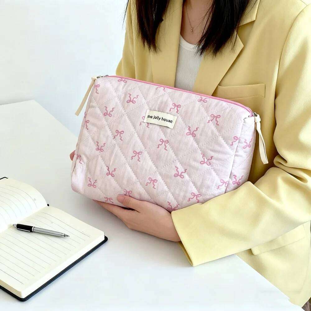 Makeup and Cosmetics Organizer Cosmetic Woman Women's Necessaire Gifts for Women Pink Bag Large Capacity Pouch Y260206