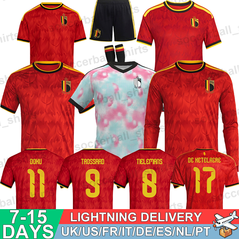 Belgium Jerseys Football Soccer Jerseys World Cup 2026 Retro Football Shirts Tops Kits Men Kids Women Fans Player 3XL 4XL