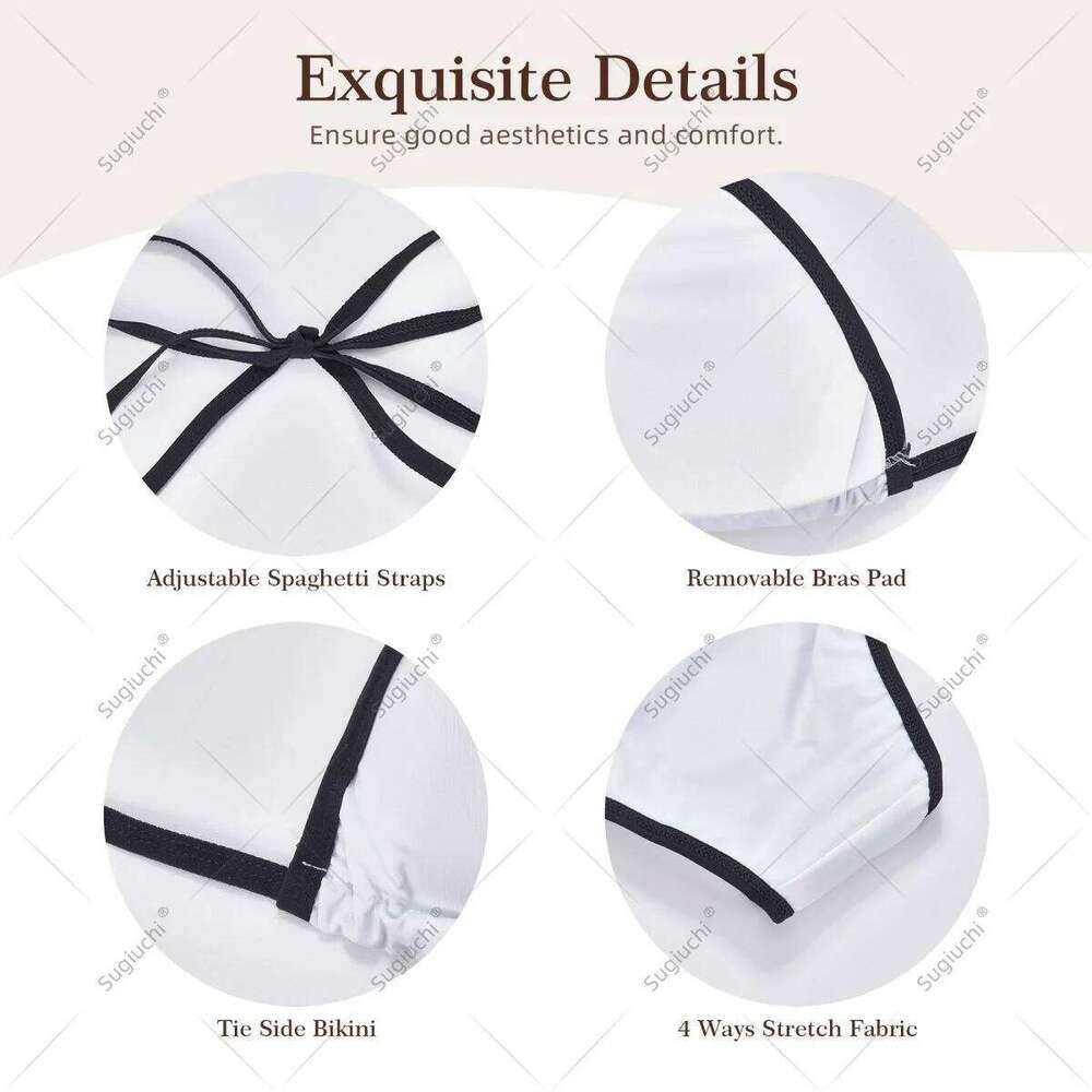 Women Girls Bikini Puerto Rico Flag Swimsuit Sets Three Point Beachwear Swimming Bathing Beach Party Suits Sexy Mujer Z260206