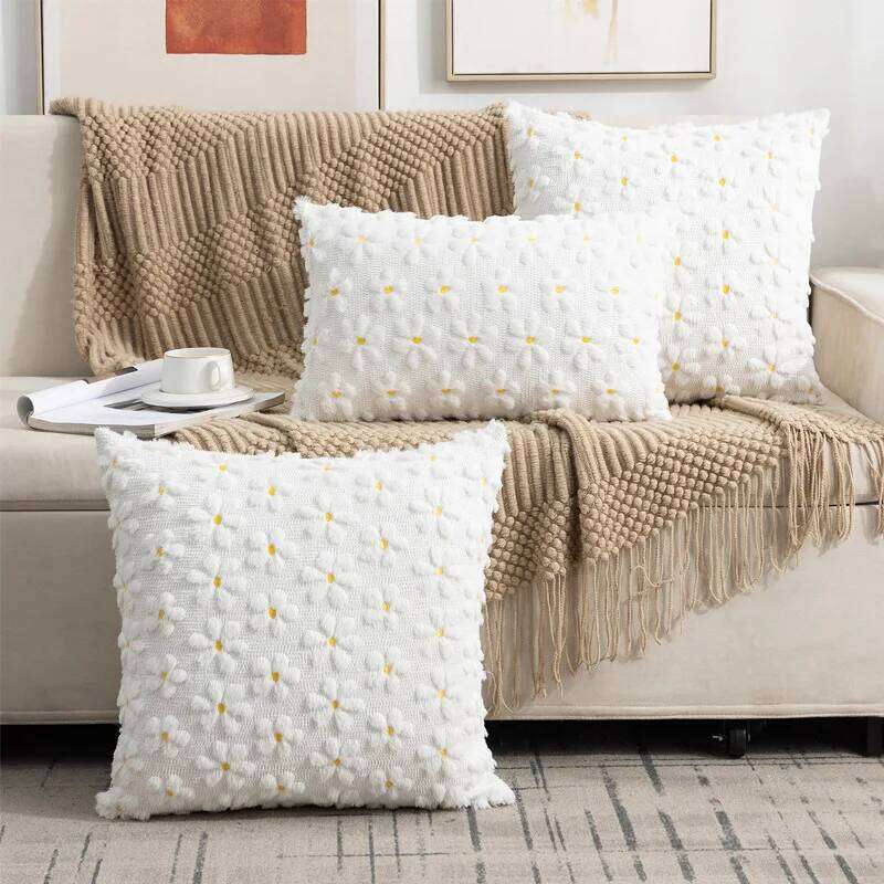 Soft Faux Rabbit Fur Pillow Multi-Use For Sofa Office Chair Backrest Decorative Easter Cushion Cover Zipper Easy Clean