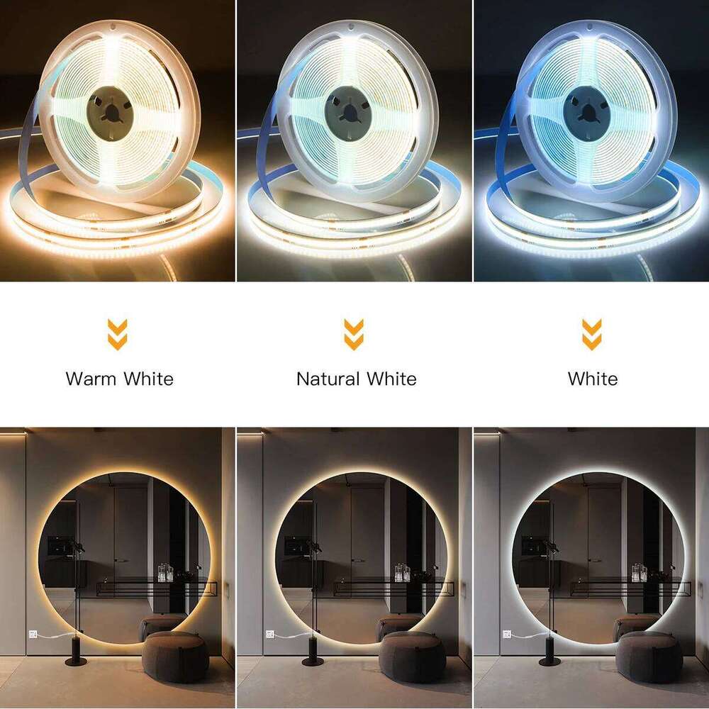 Intelligence Zigbee 3.0 Controller USB COB LED Strip APP Dimming Control RGB/White/WW/NW Lamp Tape for Alexa Google Voice Assist Z260206