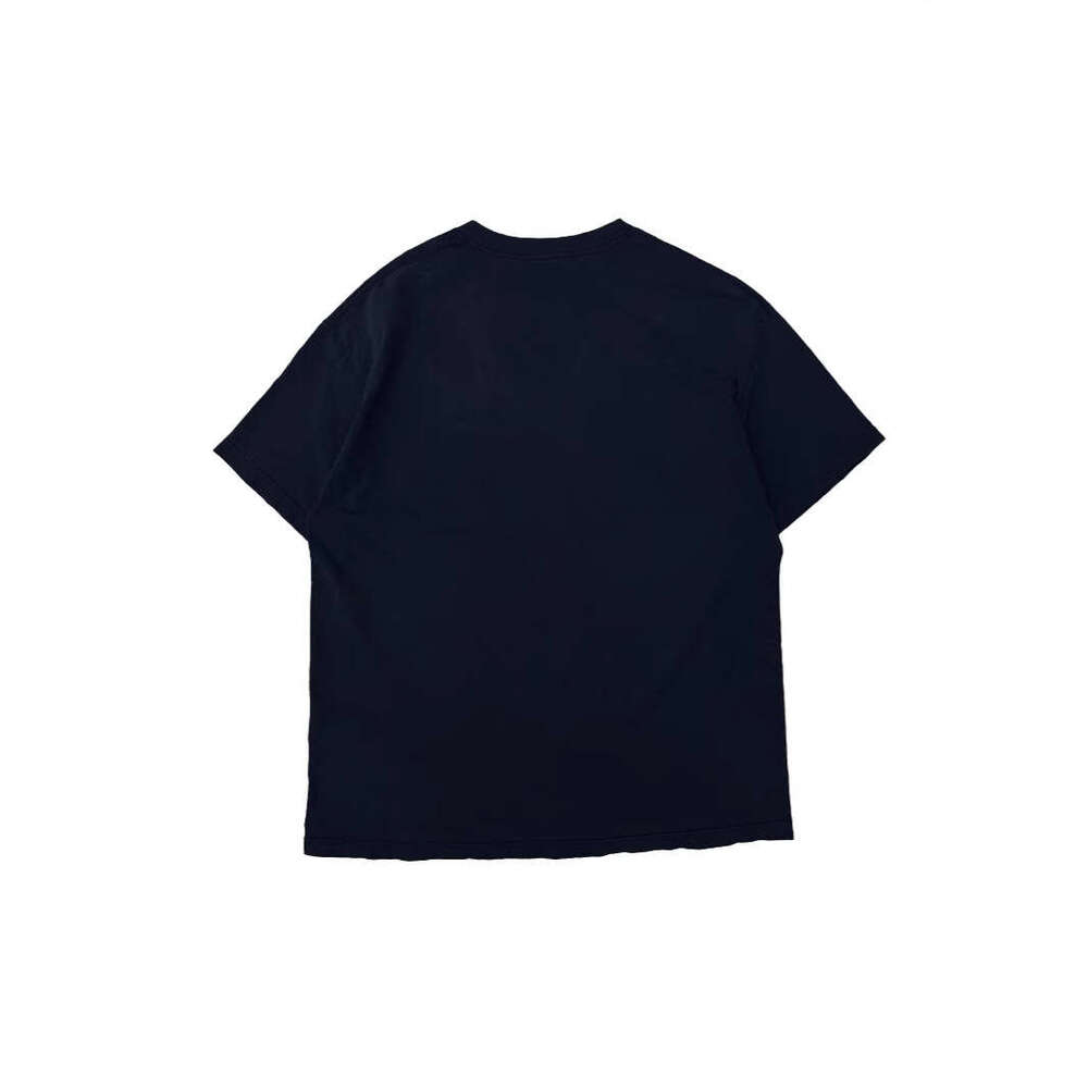 250g heavyweight pure cotton! American-style oversized rock cat print couple's loose-fitting short-sleeve T-shirt for women and men Y2K