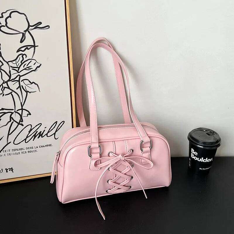 Large Capaci Women's Underarm Handbag 2025 New Autumn Winter Retro Single oulder Commuting Pillow Bag Y260205