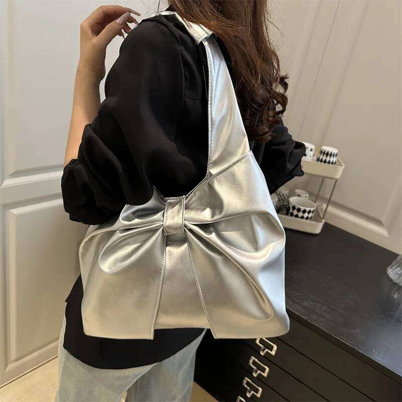 Fashionable Bow Crossbody for Women Shoulder Bags Simple Underarm Purse and Handbags Designer Bag Bolsos De Mujer Sac Y260205