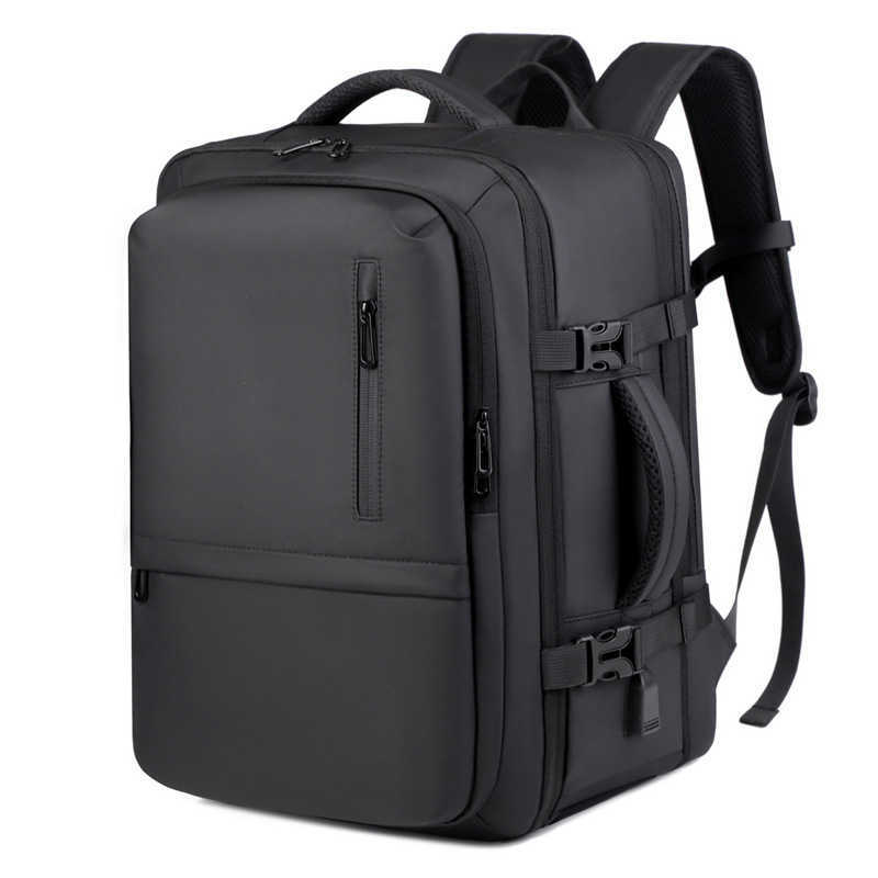 Men's Fashion Backpack Large Capacity Expandable Business Backpack USB Charging Laptop Backpack