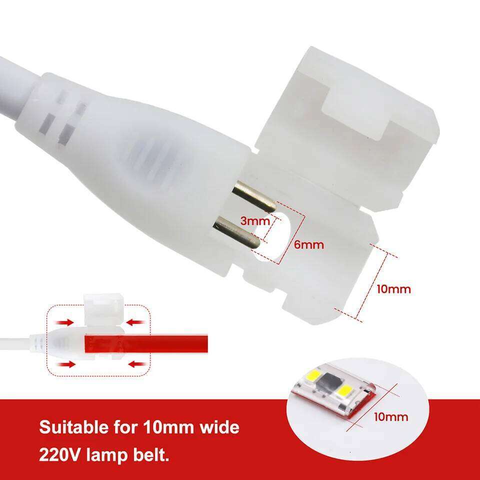 AC 2835 Led Strip Lights Dimmable 220V 230V 120 LEDs/m 0.5m 1m 2m 5m 10m 20m 50m Waterproof High Brightness Diode Tape Adhesive Z260206