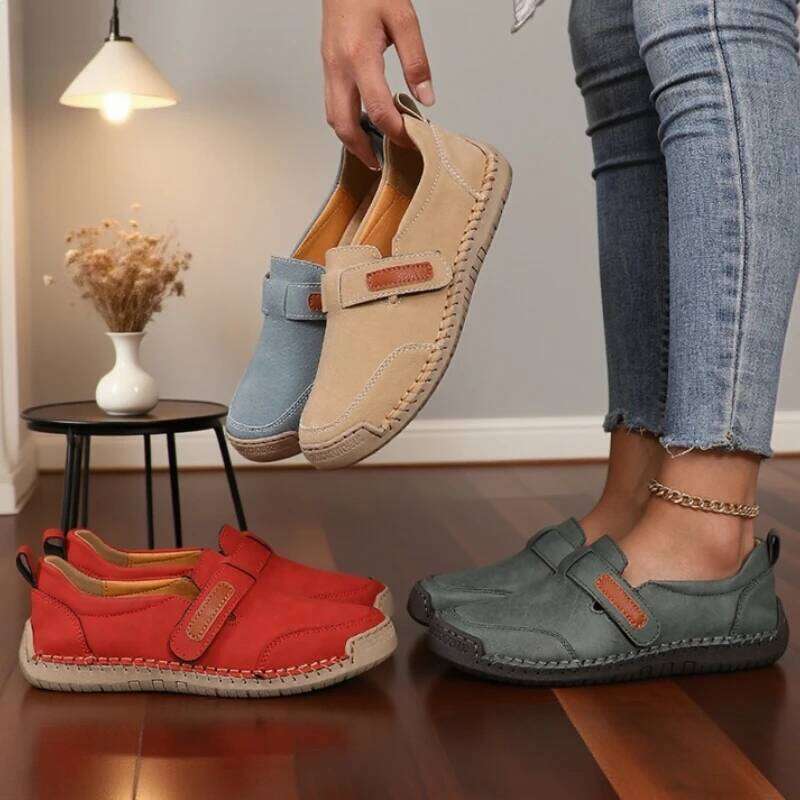 Handmade Design Sneakers Man Outdoor Casual Leather Women Shoes Ankle Boots Fall Breathable 2025 New Hot Sale