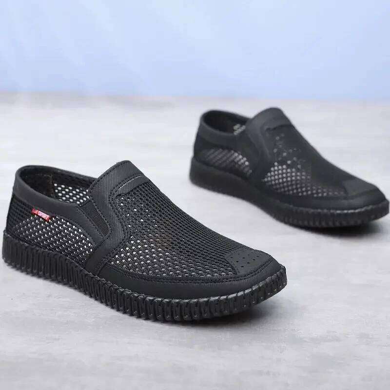 Breathable Mesh Fabric Casual New Men'S Summer Sneakers Cheap Shoes Clearance Free Shipping