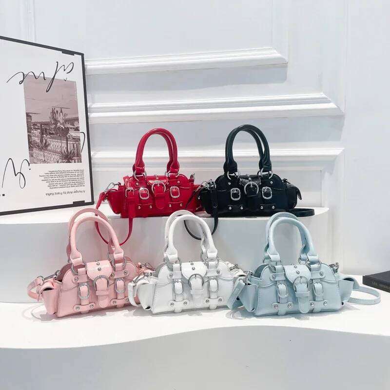 2026 New PU Square Shoulder & Crossbody Bags Solid Popularity Hot Trendy Stylish Design Y2K Style Handbags for Women Fashionable Y260205