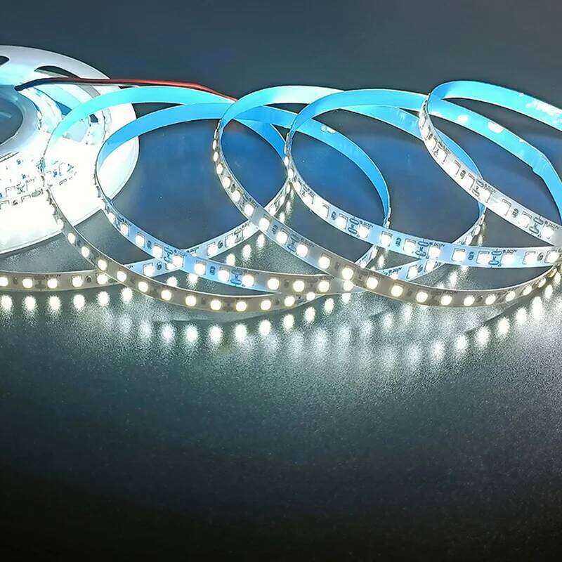 5M 600LEDs LED 2835 DC12V 24V 120LEDs/m Home Strip Red Ice Blue Green Yellow Pink Flexible And Cuttable Soft Lamp Bar Z260206