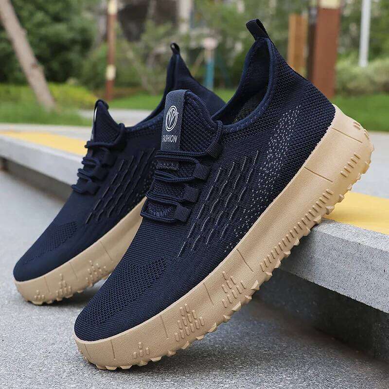 New men's running breathable lightweight walking soft and casual sports sale shoes with free shipping