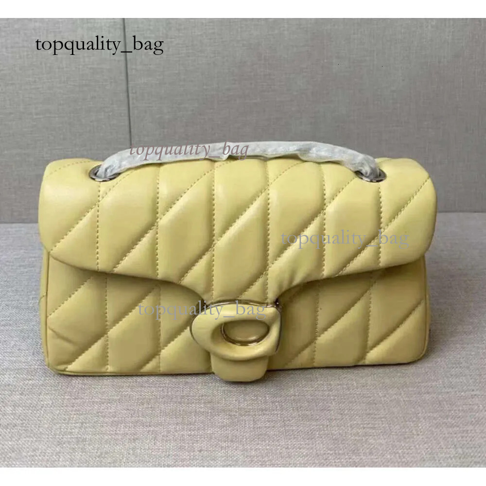Coaclys Coach Bags Tabby Coacher Shoulder Lady 10A Designer Mirror Quality Tote Handbag Purse Leather Rice Flour Cake Crossbody Fashion Soft Envelope Satchel Ba
