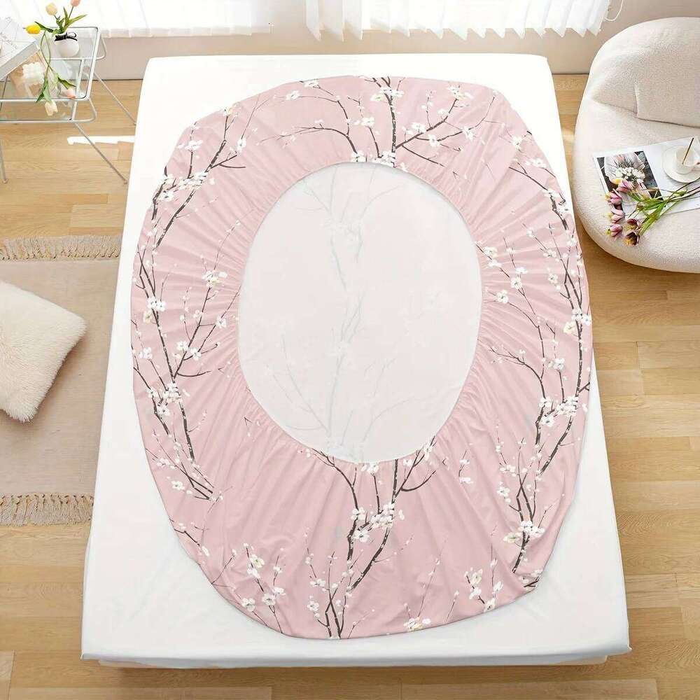 3pcs Printed Pattern Set, 1* Fitted Sheet + 2* Pillowcases, Without Core XJ260206