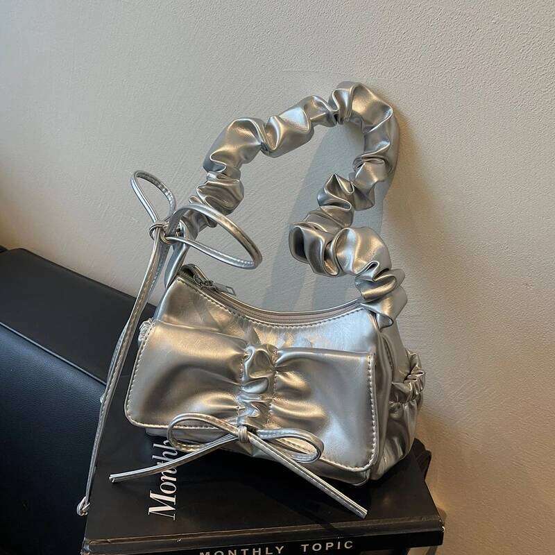 Glossy Sense of Luxury PU Solid Shoulder High Quality Fashion Popularity Fresh Exquisite Crossbody Bags for Women 2025 New Y260205