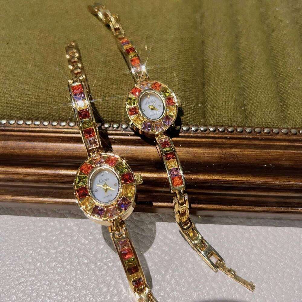 1pc Pre-Owned Ladies' Niche Luxury Fashionable Ins Style Elegant Watch Bracelet Suitable For Daily Wear watch for women Z260206