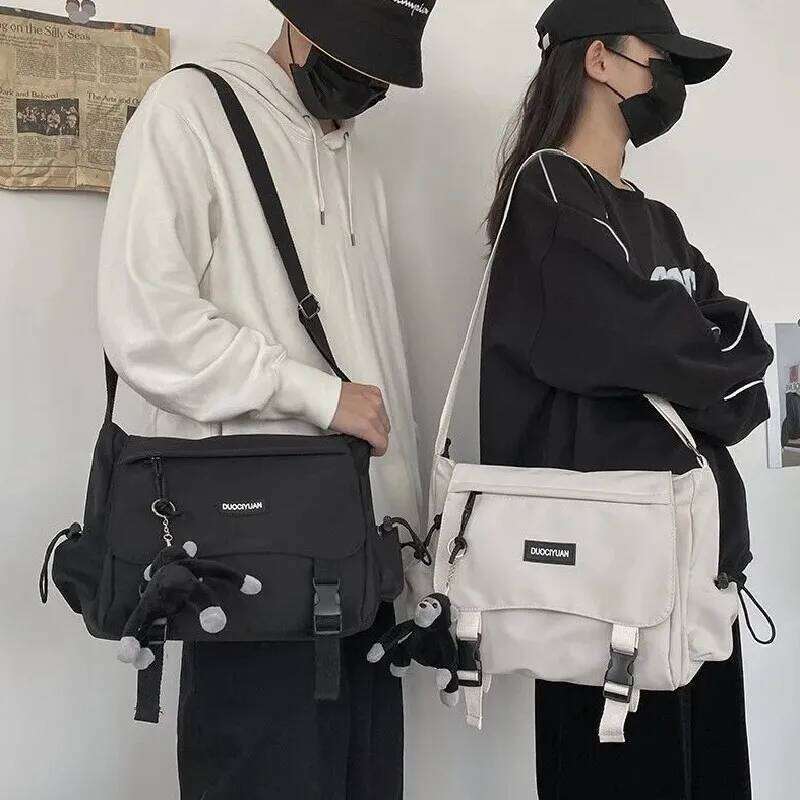 Oxford Ladies Messenger Young Fashion Women's Handbags Crossbody Large Capacity Sling Shoulder Bags Canvas School Bag XJ260129