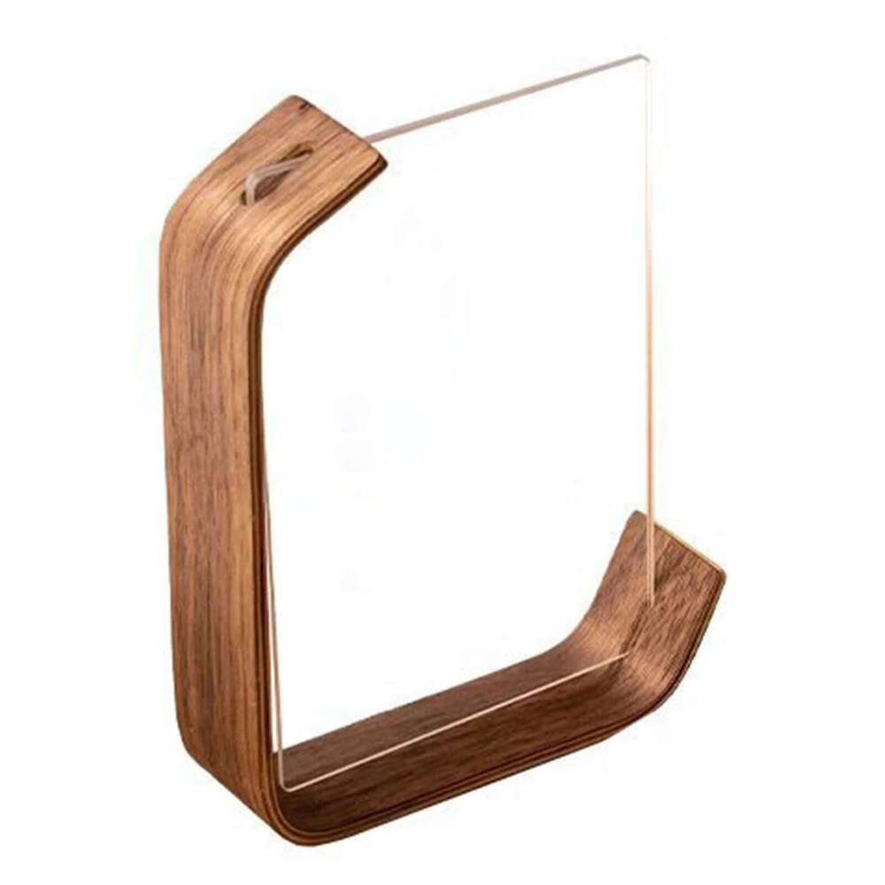 Wooden Phot Desktop Display Pictures Holder Acrylic Frame for Wedding Party Pictur S260205