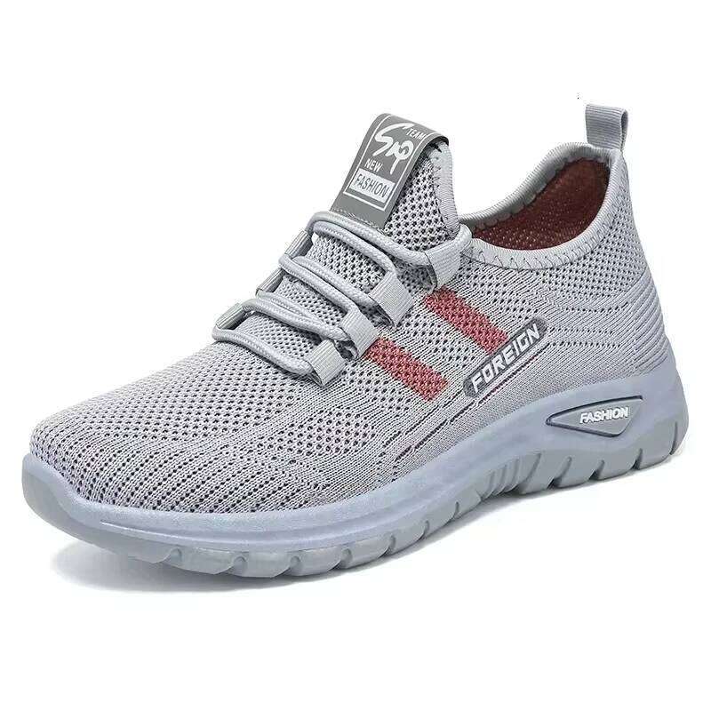 Lightweight Summer Fashionable And Comfortable Sneakers Mesh Breathable Women'S Free Shipping Shoes