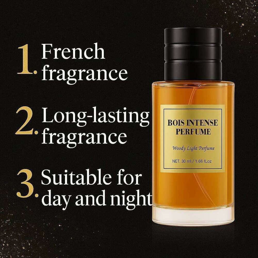Bois Intense Perfume 50 ML Eau de Parfum for Men with Woody Notes of Iris Frankincense & Honey Luxury Long Lasting Fragrance H260206