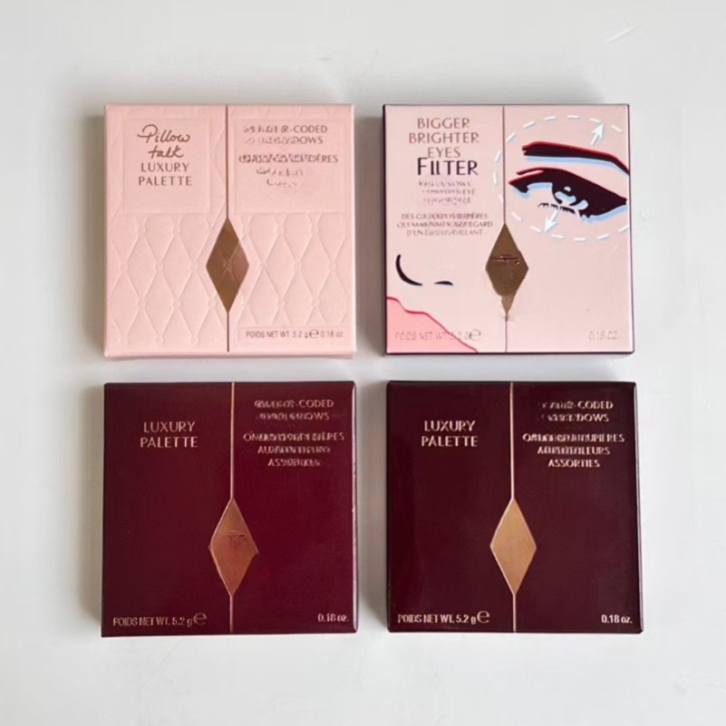 CT Makeup Eyeshadow Palette 4 colors Matte Shimmer Eye Shadow PT EX BS TGG 5.2g