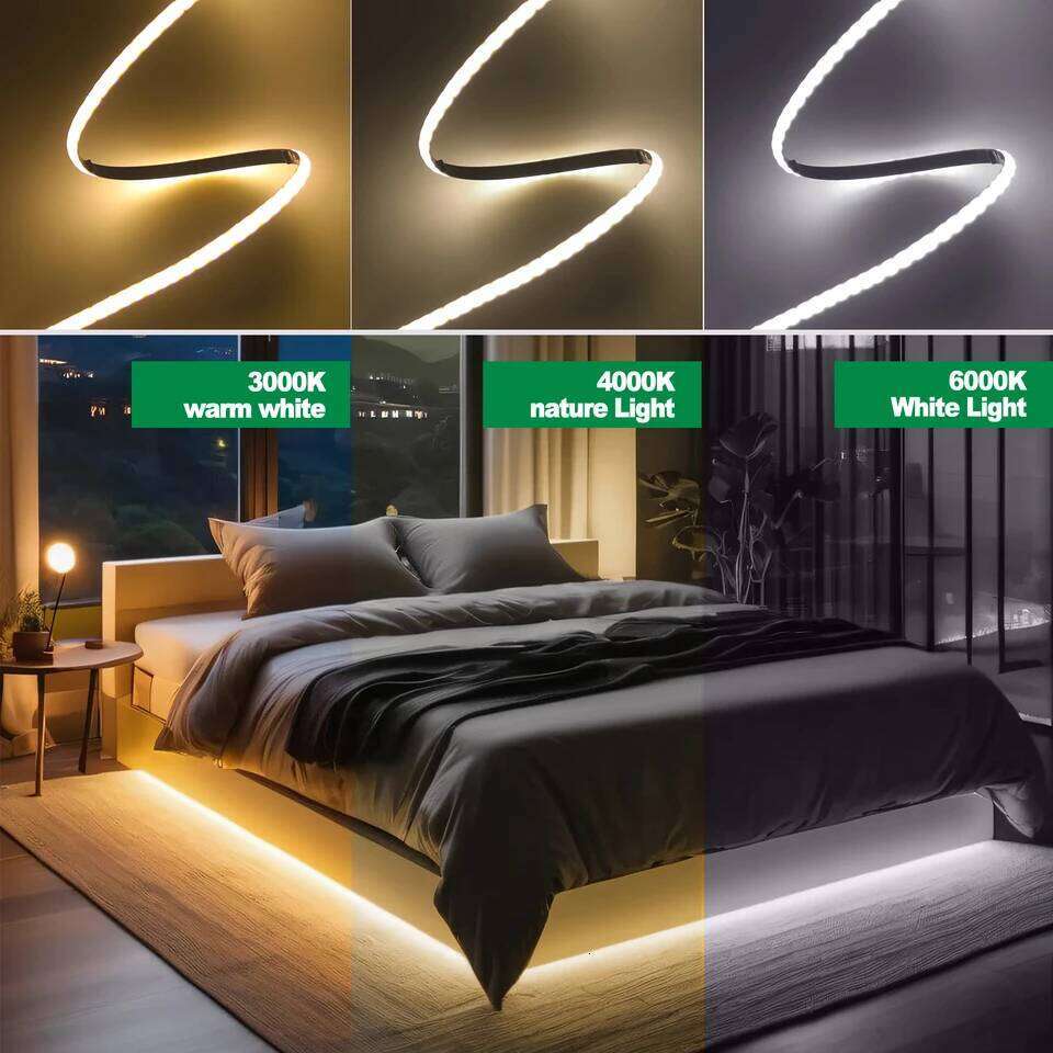 5V Strip 3mm 5mm 8mm Width 320LEDs/m High Density COB LED Tape AA Battery Powered Linear Lighting White Red Green Blue Z260206