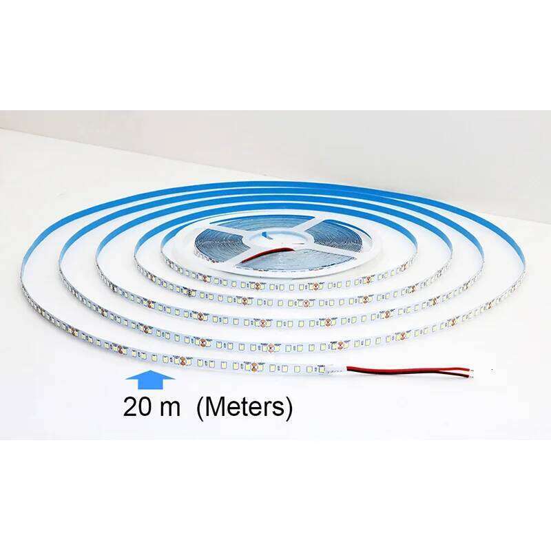 Single 5m 10m 15M 20m Long LED DC24V 120LEDs/m Light Strip Flexible Cuttable Whole Length Is 20meters Soft Lamp Bar Z260206