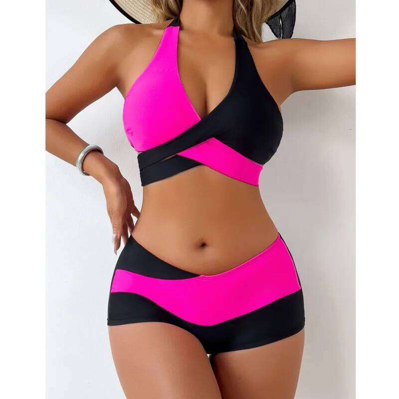 New Sexy Bikinis Women's Swimwear Push Up Female Swimsuit For Swim Wear Bathing Suits Brazilian Bikini Set Beachwear Pool Bather XJ260206