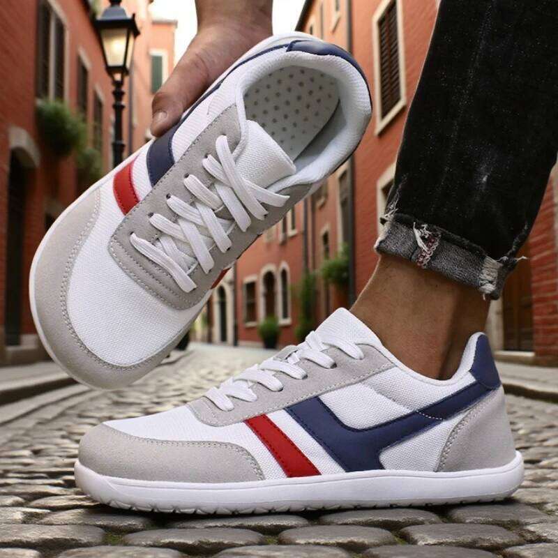 New Toe Men's Unisex Outdoor Running Zero Drop Casual Sneaker Fashion Minimalist Soft Wide Barefoot Shoes