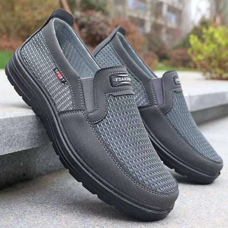 Multifunctional Casual Free Shipping Shoes Summer Breathable Mesh Men'S Sneakers