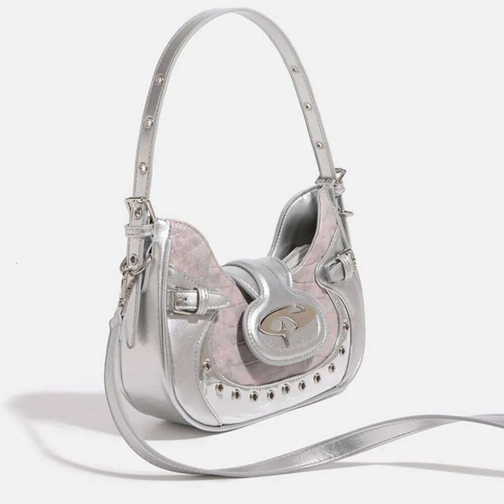 JIAERDI Hot Girls Y2k Handbag Women Vintage Moto Biker Leather Pink Shoulder Female Retro Casual Crossbody Bags Bolso Mujer Y260205