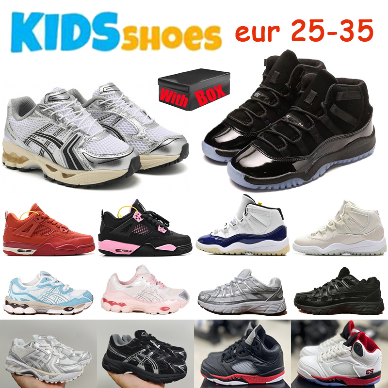 Designer Kids Shoes Basketball Sneakers Toddler shoe Preschool Children Youth Athletic baby Boys Girls Chaussures infantis running Trainers Outdoors eur 25-35