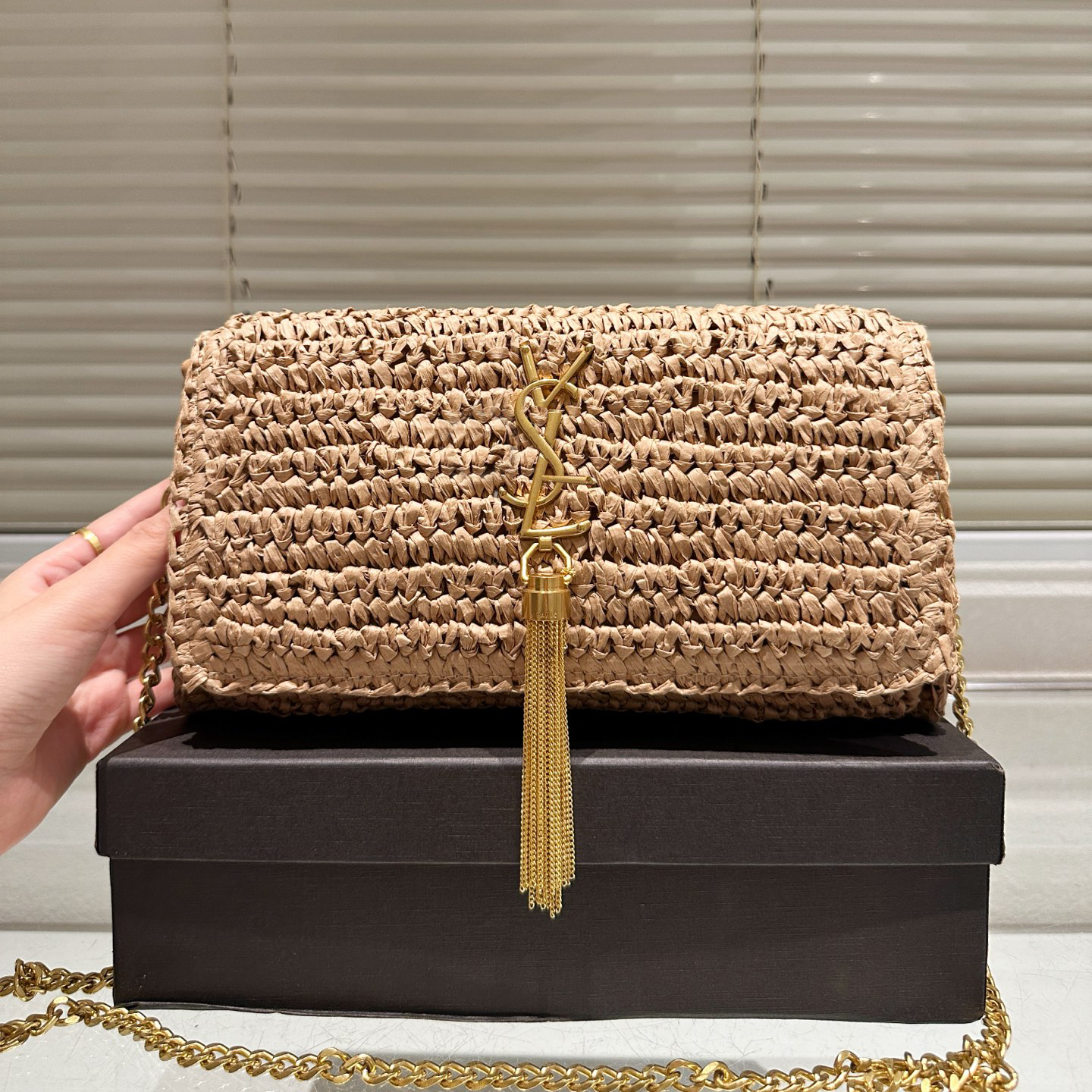 Straw Designer Bag Kata Shoulder Bag Wallet Luxury Bag Handbag Women's Wallet Fringe Bag Handbag Fashion Crossbody Bag Woven Underarm Bag Mini Bag