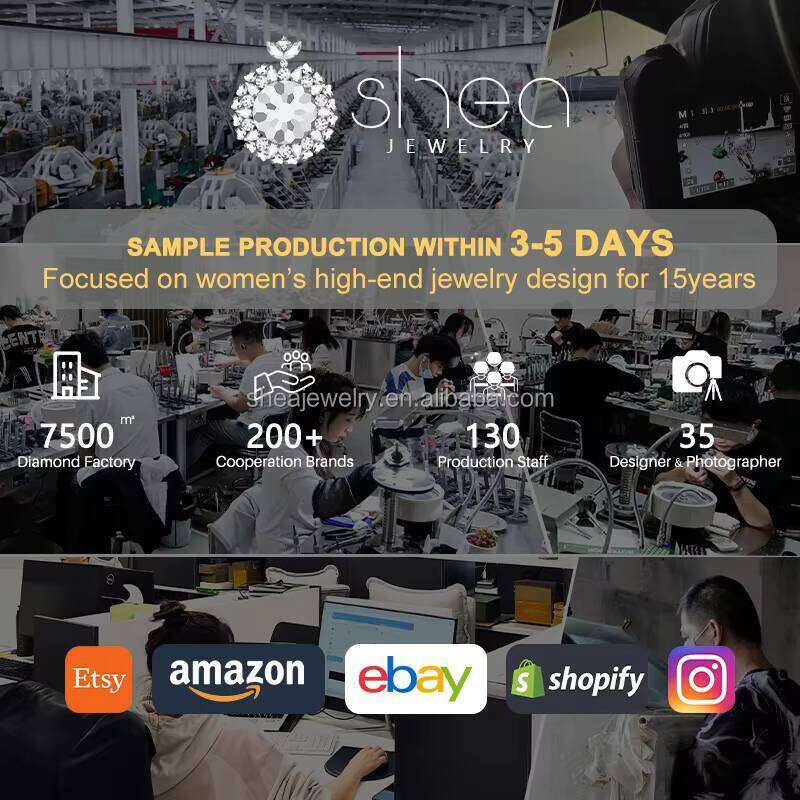 Igi CVD HPHT Lab Grown Created Diamond 14K/18K Solid Gold Eternity Wedding Band Ring With Brilliant Cut For Women