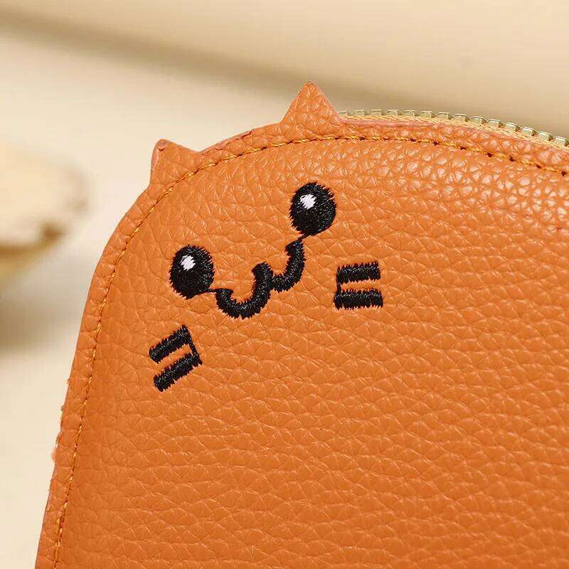 Hot Selling Kawaii Cat Wallet Children Cartoon Coin Purse Portable Money Card Holder Cute Animals Clutch Bag Girl Kids Gift Y260206